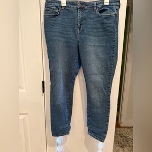 pistola Women's Dark Mid Blue Skinny Jeans